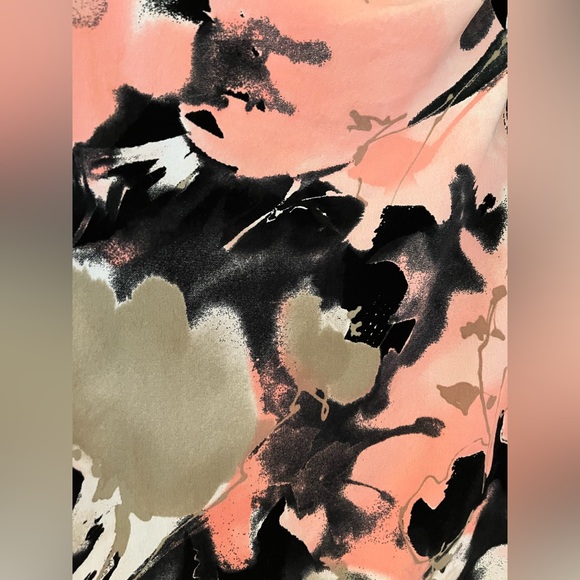 Vintage Y2K Pink and Black Asymmetric Top - Picture 4 of 5